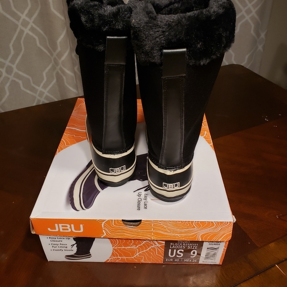 JBU Ladies Winter and Spring boots, black in colo, size 9 - Picture 4 of 10